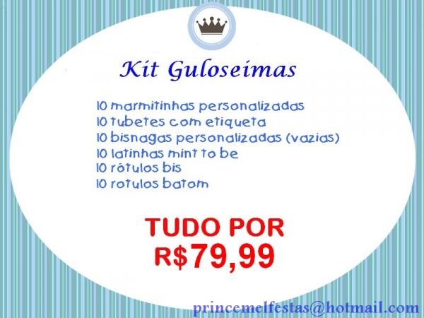 kit guloseimas